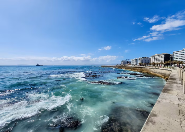 Beach road, Cape Town